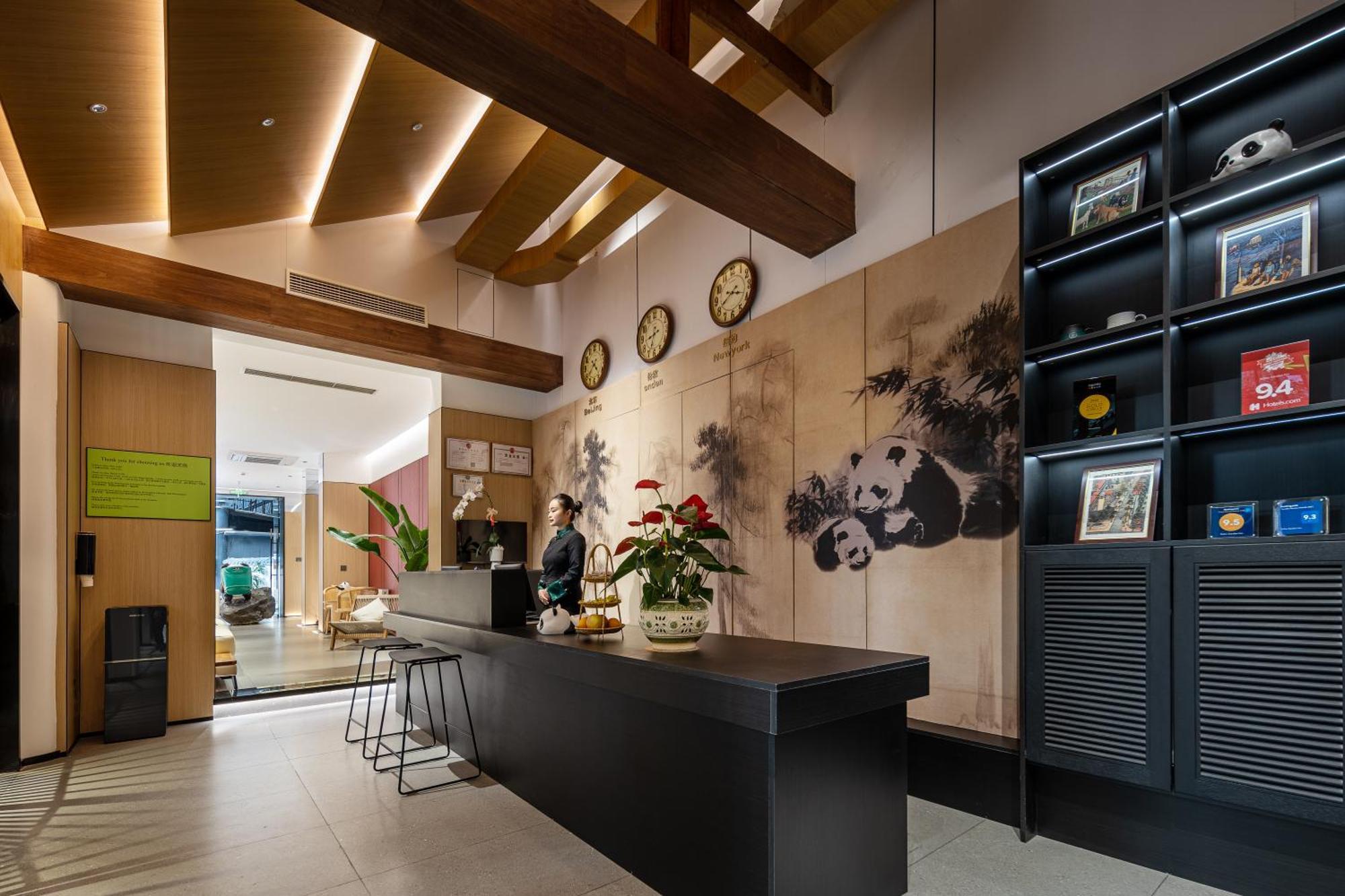 Xishu Garden Inn - Travel Agency Service - Car Rent Service - English Speaking Chengdu Eksteriør billede
