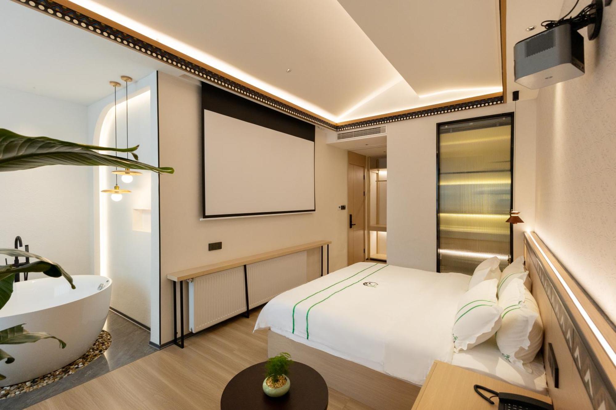 Xishu Garden Inn - Travel Agency Service - Car Rent Service - English Speaking Chengdu Eksteriør billede